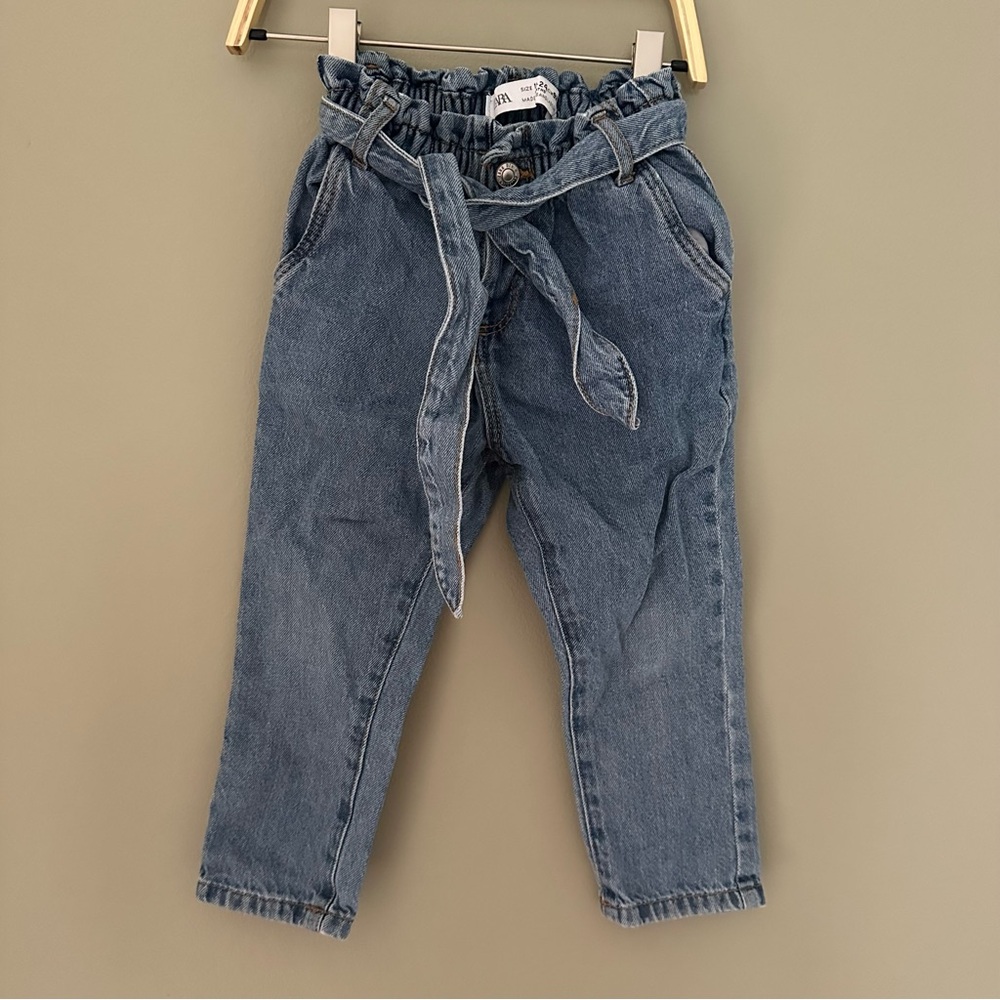 Zara Girls Paperbag Jeans